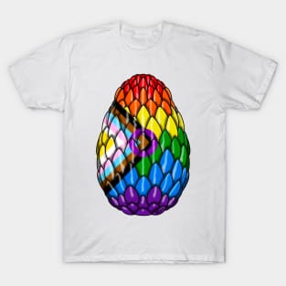 Progress Pride Dragon Egg T-Shirt